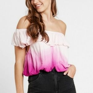 NWOT Free People Cora Lee off the shoulder top